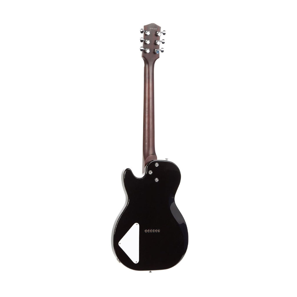 Harmony Standard Series Jupiter Electric Guitar with Flame Maple Top in Transparent Black