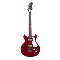 Harmony Standard Series Comet Electric Guitar in Transparent Red