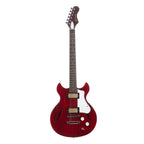 Harmony Standard Series Comet Electric Guitar in Transparent Red