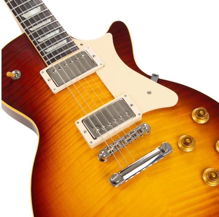 Heritage Custom Shop Core Collection H-150 Electric Guitar with Case (Artisan Aged) in Tobacco Sunburst
