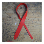 Colonial Leather Basic Leather Guitar Strap - Red