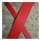 Colonial Leather Basic Leather Guitar Strap - Red