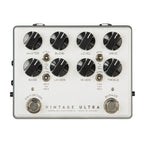 Darkglass Vintage Ultra Bass Overdrive Pedal with Aux Input, compact effects pedal for bass guitars with control knobs and input jacks