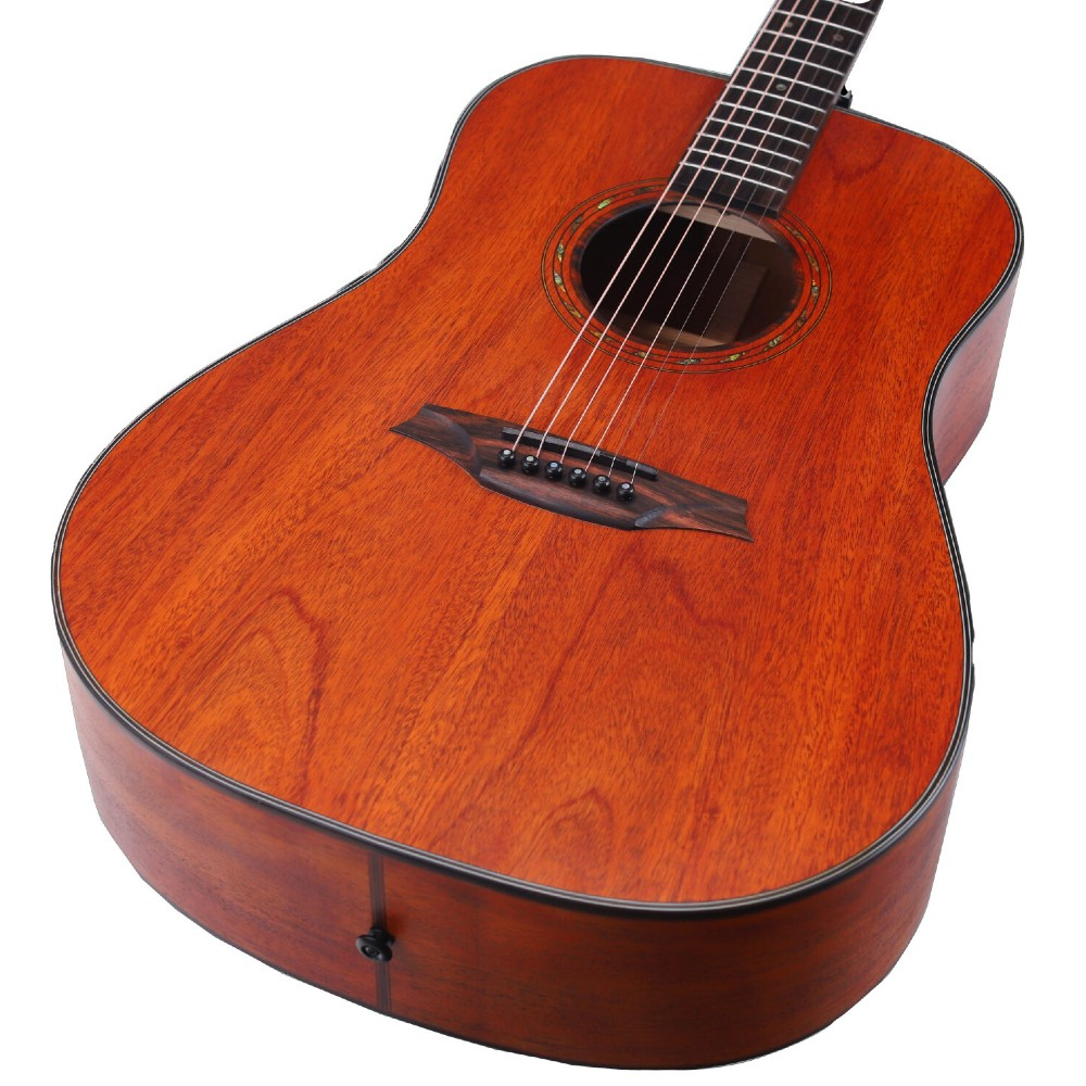 Bromo Guitar BAT1M Tahoma Solid Top Dreadnought Acoustic Guitar