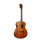 Bromo Guitar BAT2M Tahoma solid top GA acoustic guitar with natural finish, showing the body and soundhole.