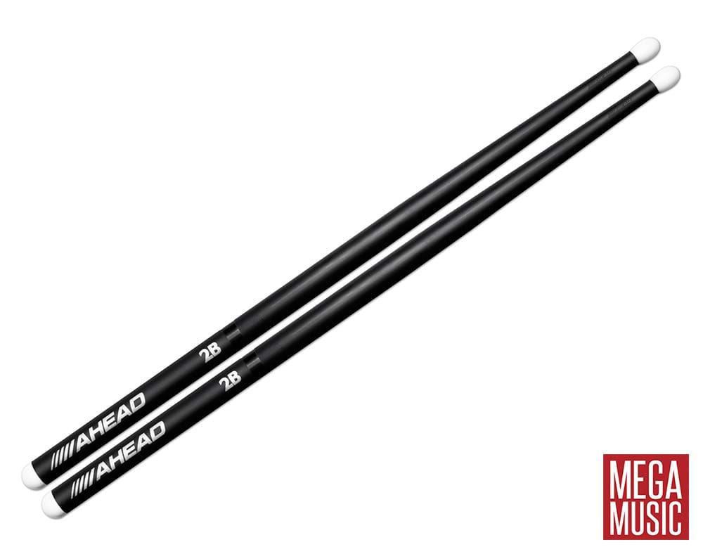 Ahead 2B Drumsticks - Nylon Tip