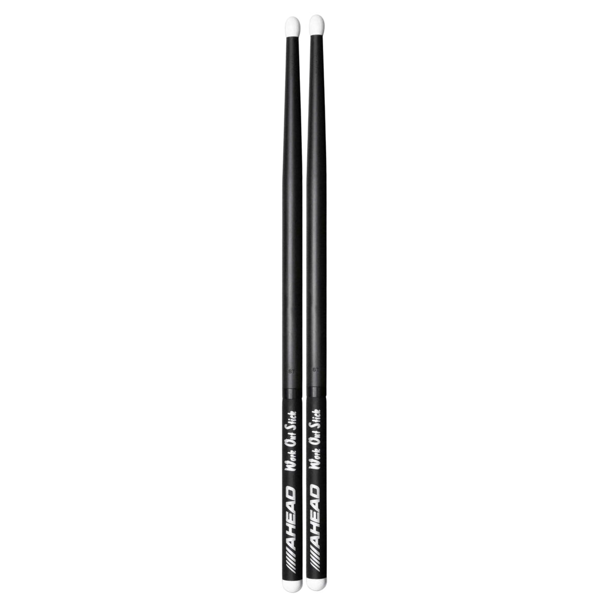 Ahead Workout ST Long Life Drum Sticks with durable wooden handles, suitable for drumming and practice.