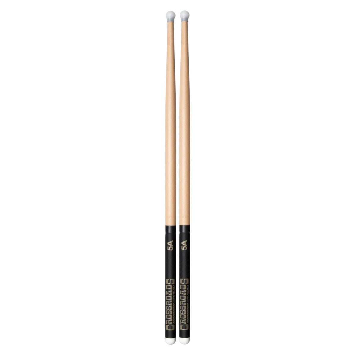 Ahead X/Roads 5A drum sticks, metal rods designed for versatile drumming, with a durable build and ergonomic grip.