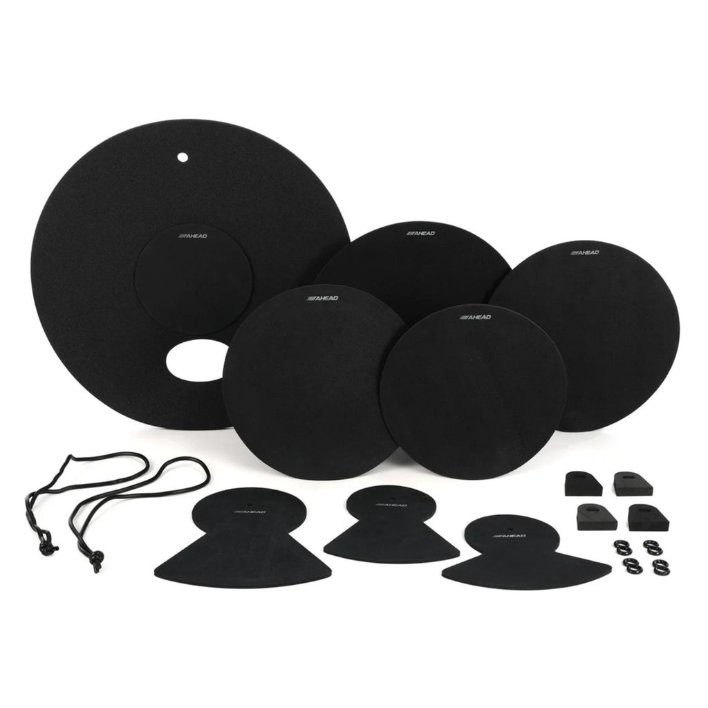 Ahead Drum Silencers Fusion Pack  - 10, 12, 14, 14, Bd20, C16, C20, Hh14