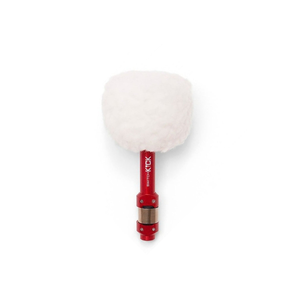 Ahead Switch Kick AHSKVBS Vintage Boomer White Fleece Kick Pedal
