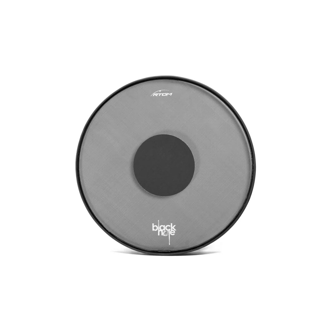 RTOM 8in Tom Black Hole Practice Pad - Snap-On - Tuneable