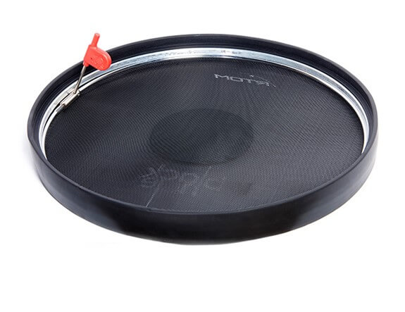 RTOM Black Hole Snap-On Tunable Practice Mesh Pad - 18 Tom