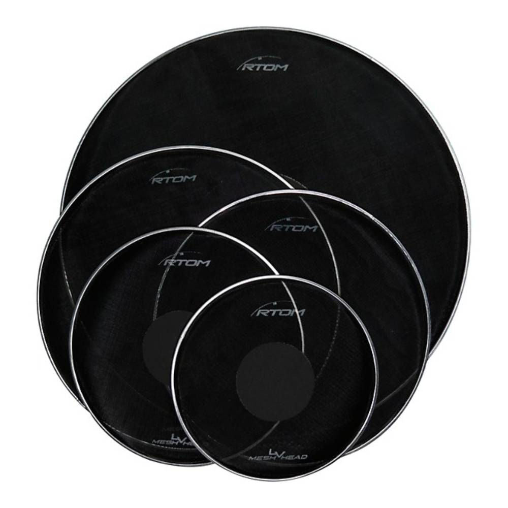 RTOM LVMHKIT Mesh Low Volume Drumhead Pack 10-12-14-16-22in