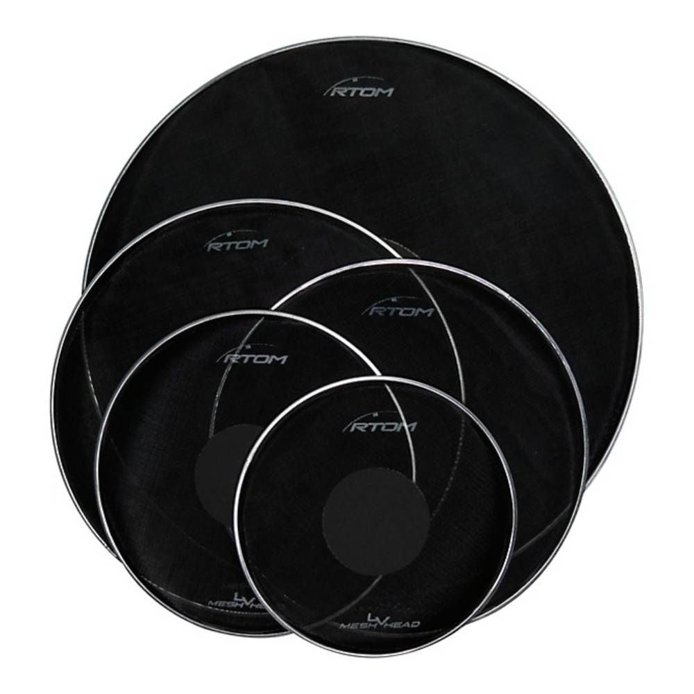 RTOM LVMHKIT Mesh Low Volume Drumhead Pack 10-12-14-16-22in