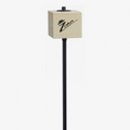 Danmar Bass Drum Pedal Beater Zoro Model White Felt Square Black Shaft