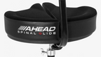 Ahead Spinal-G Saddle Top 3-Leg Drum Throne with Backrest - Black