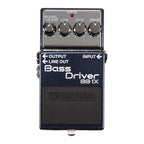 BOSS BB-1X Bass Driver guitar effects pedal with compact design and control knobs for tone shaping and distortion.