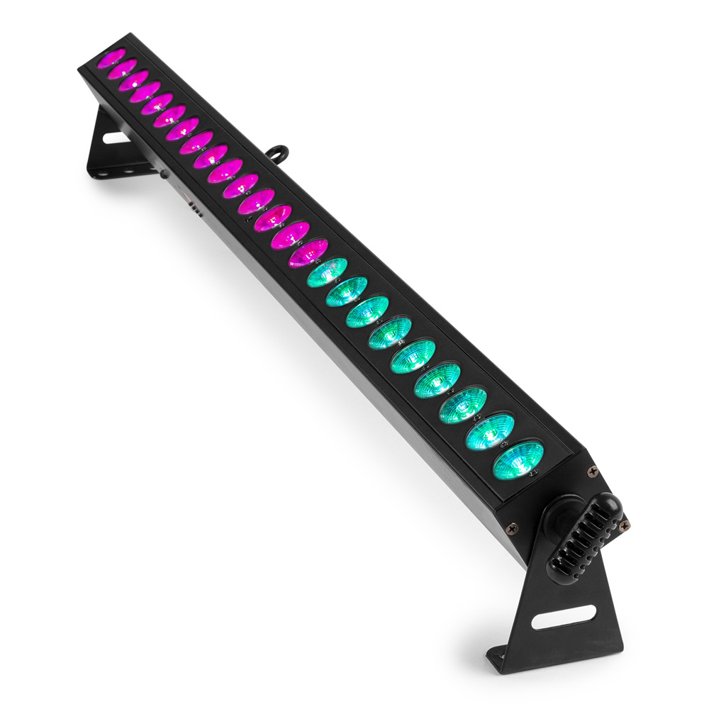 Beamz BBB243 LED Bar 24 x 3W RGB Battery DMX IRC