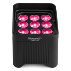 Beamz Pro BBP48 Uplight IP65 9x12W Battery Wireless DMX