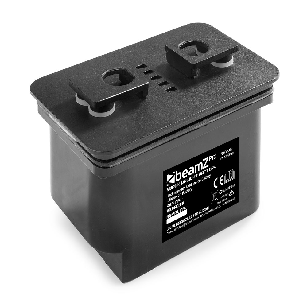 Beamz PRO BBP54 Uplight IP65 4x12W Battery Wireless DMX