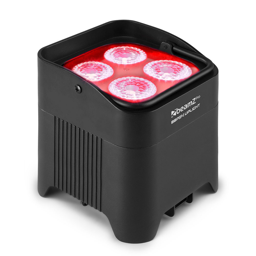 Beamz PRO BBP54 Uplight IP65 4x12W Battery Wireless DMX