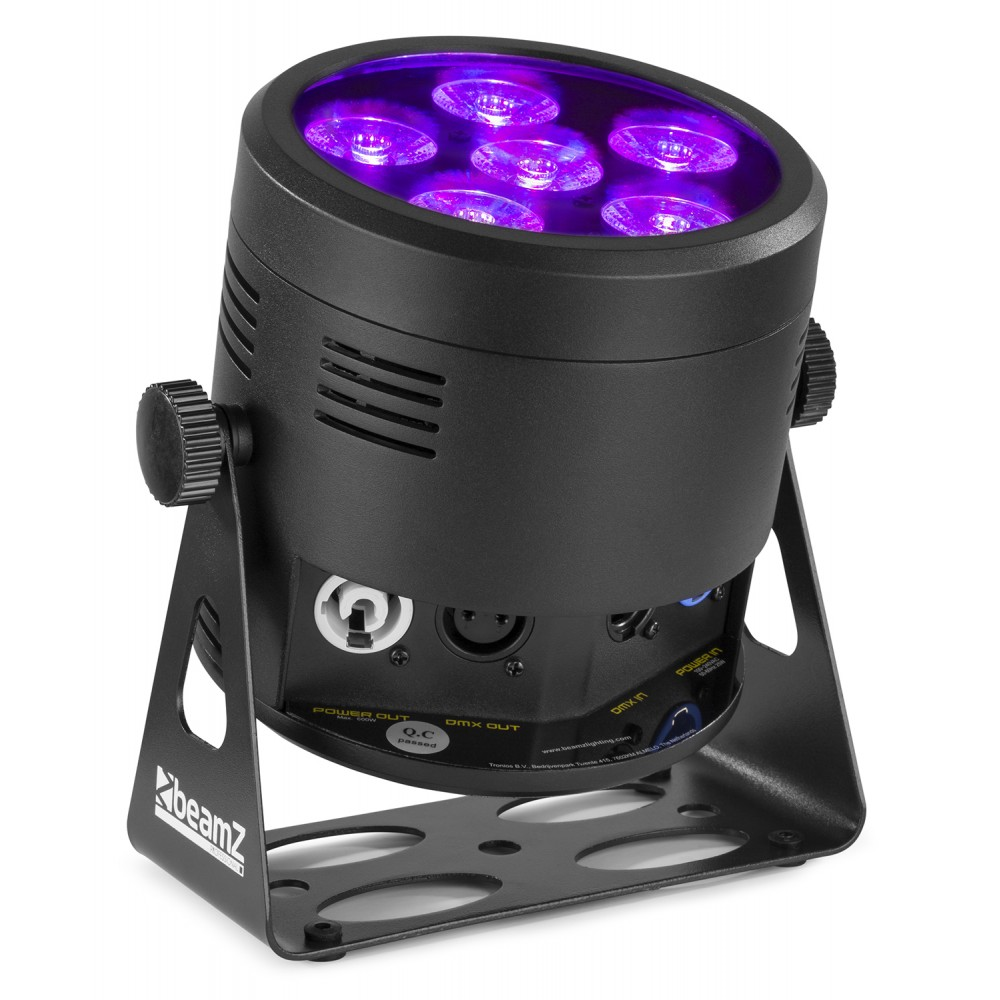 Beamz PRO BBP66 Uplight Par 6X6W DMX