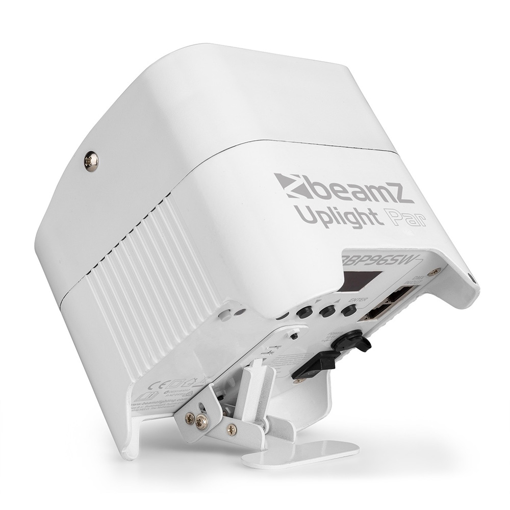 Beamz BBP96SW Battery Uplight Par 6x12W WDMX
