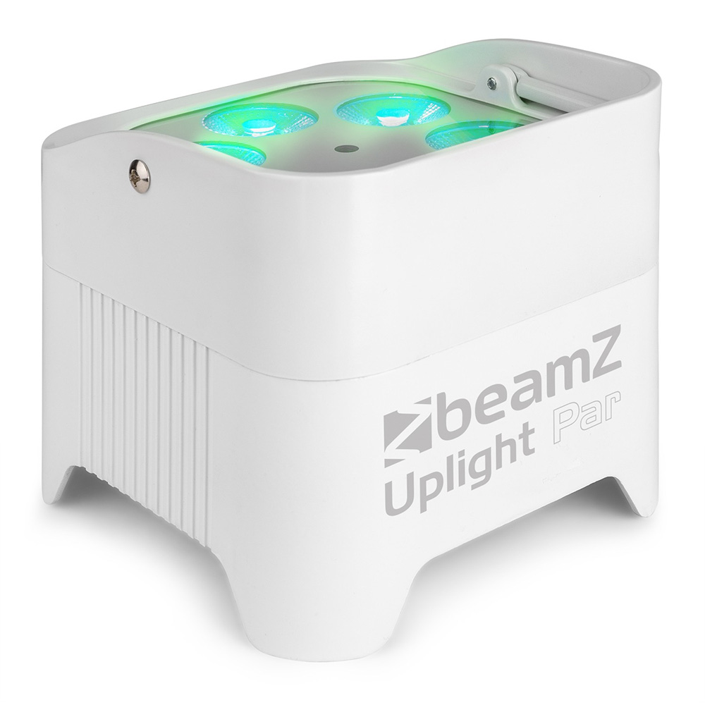 Beamz BBP96SW Battery Uplight Par 6x12W WDMX