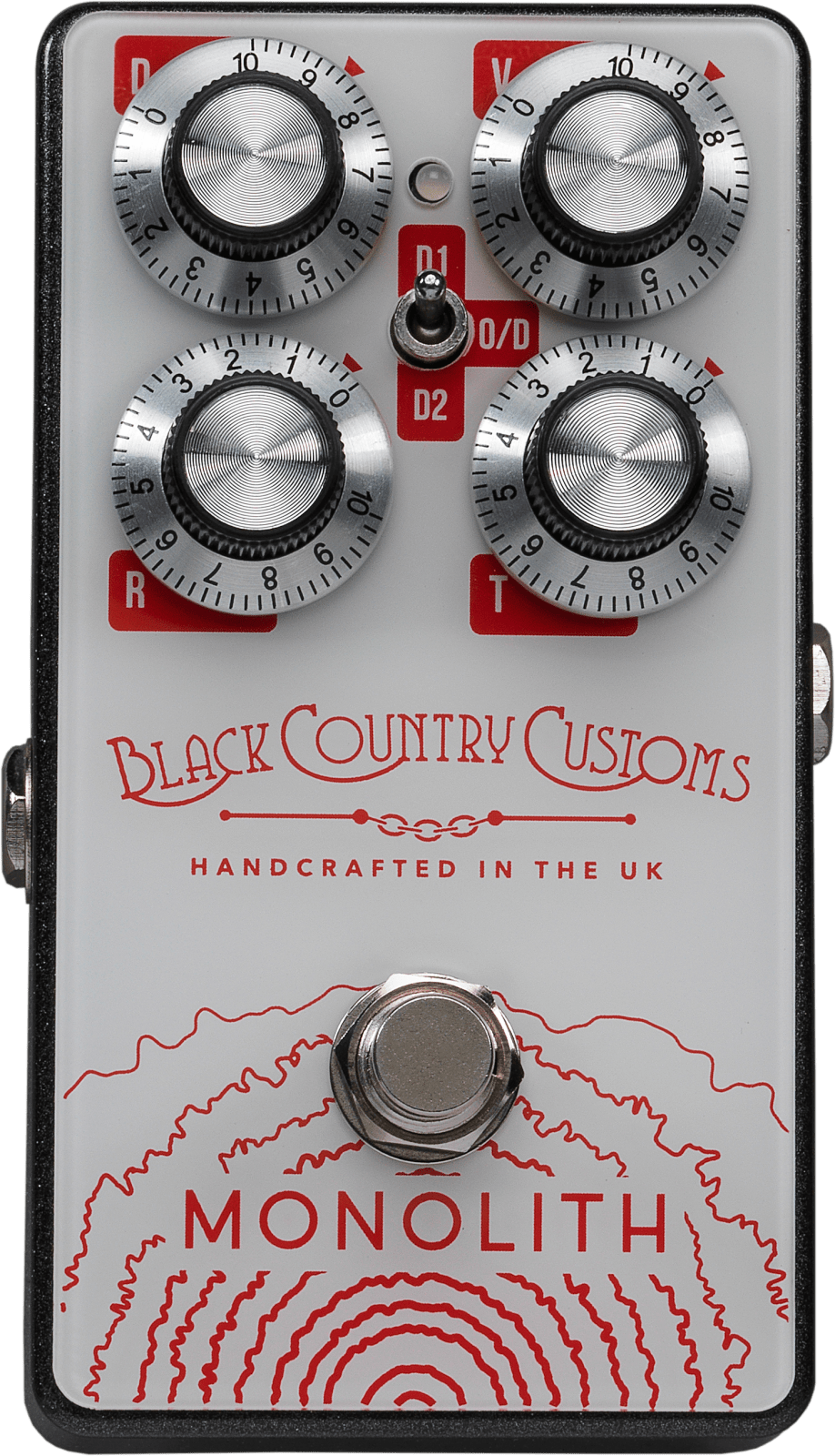 Laney Black Country Customs Monolith Distortion Guitar Effects Pedal