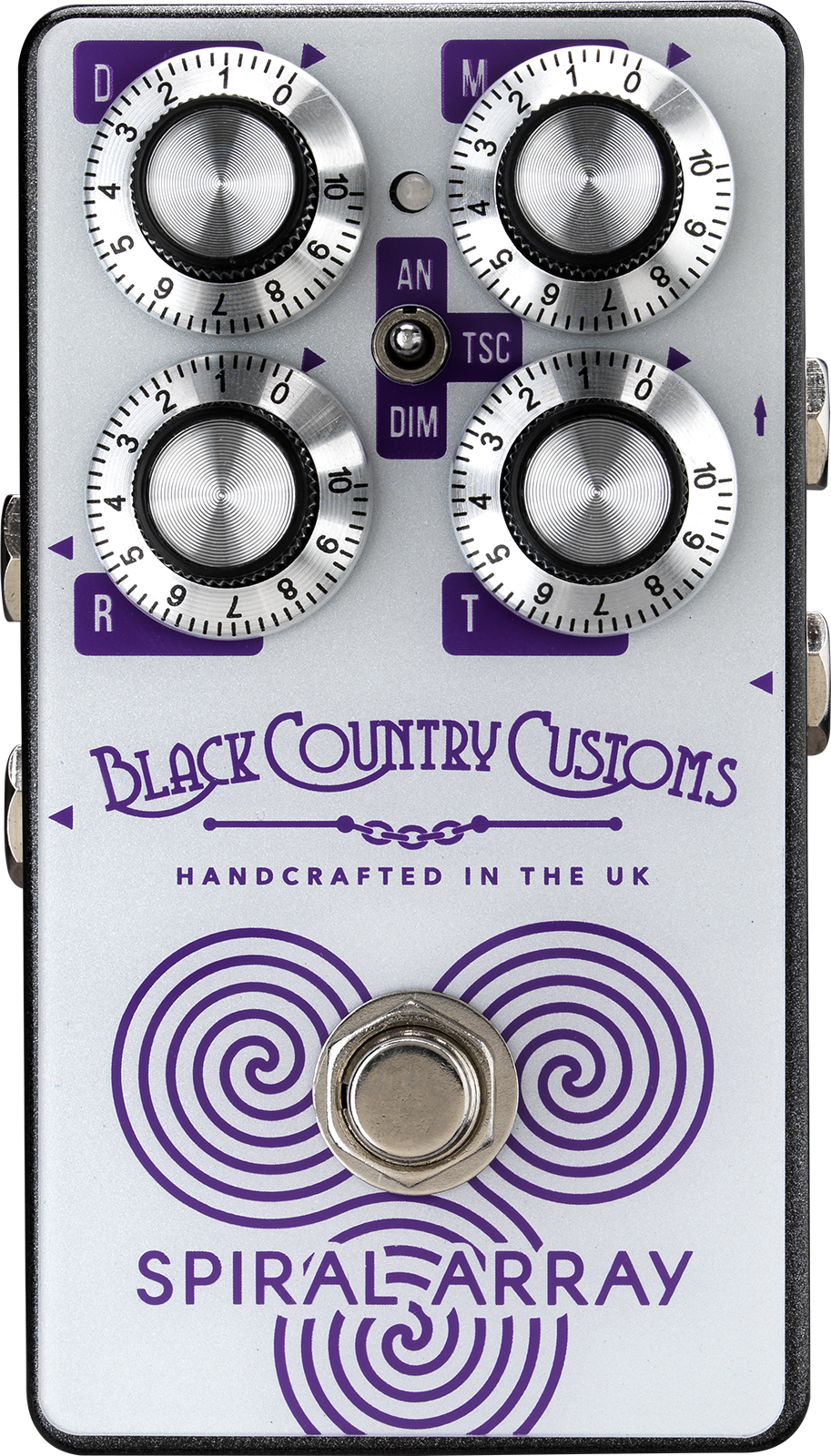 Laney Black Country Customs Spiral Array Chorus Guitar Effects Pedal