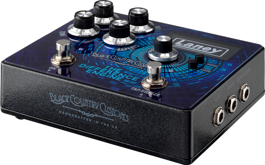 Laney Black Country Customs The Difference Delay Engine Guitar Effect Pedal