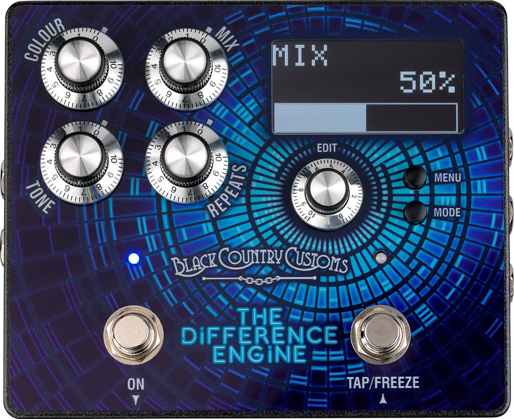 Laney Black Country Customs The Difference Delay Engine Guitar Effect Pedal