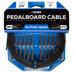BOSS BCK-24 Solderless Pedalboard Cable Kit (24 Connectors)