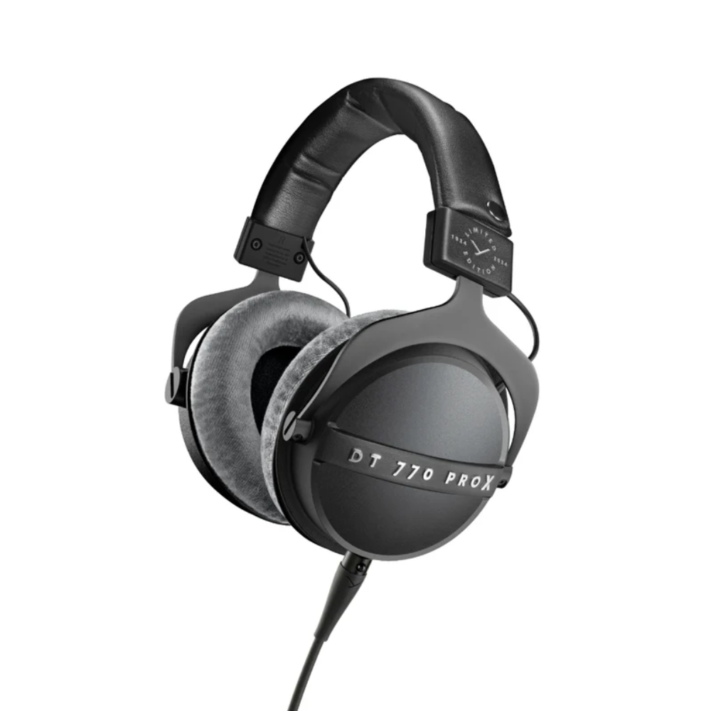 Beyerdynamic 100 Year Limited Edtion DT 770 PRO X Closed-Back Studio Headphones - Black Including Hardcase