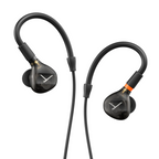 Beyerdynamic DT72IE in-ear monitors for guitar and voice, black in-ear headphones with sleek design and detachable cable.