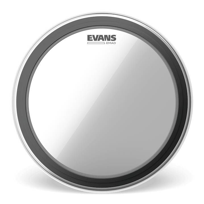 Evans 16 inch EMAD Batter Clear Bass Drum Head