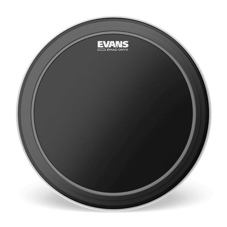 Evans EMAD Onyx Bass Drum Head, 18 Inch
