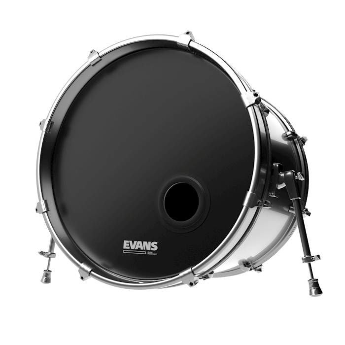 Evans 20 inch EMAD Resonant Black Drum Head