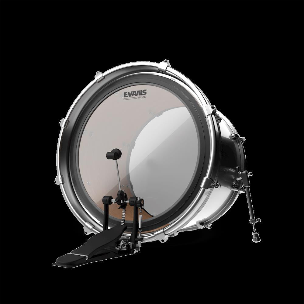 Evans 24 inch EMAD Batter Clear Bass Drumhead