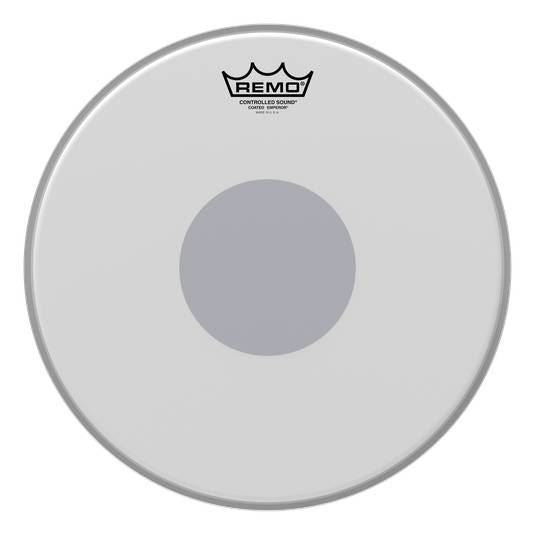 Remo BE-0113-10 Controlled Sound Emperor Coated 13inch with Black Dot on Bottom Drumhead
