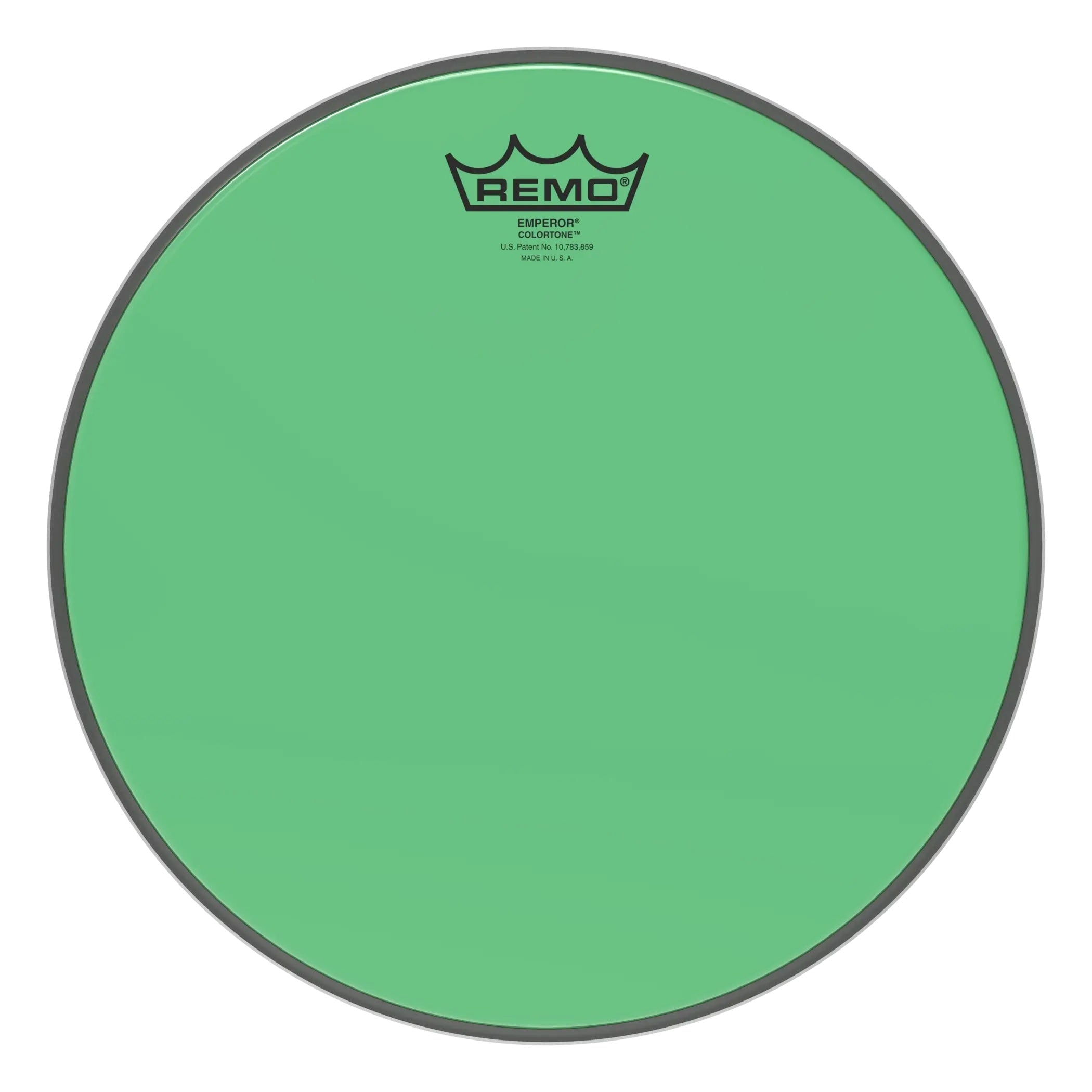 Remo Colortone Emperor 14in Drum Head in Green