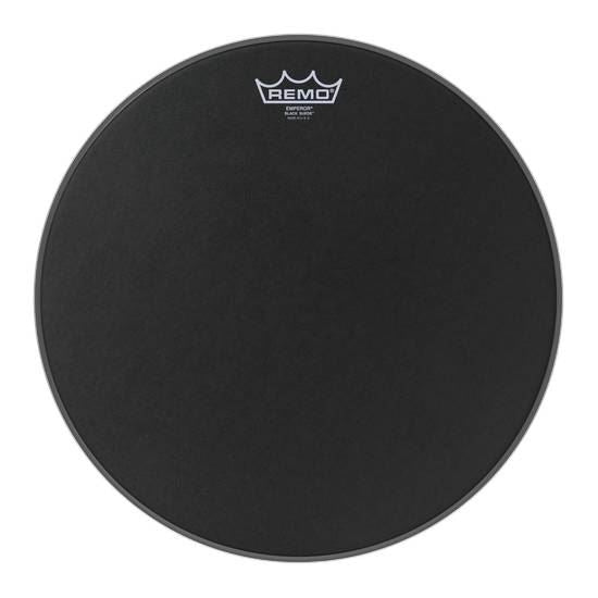 Remo BE-0815-ES Emperor Black Suede 15 Inch Drumhead