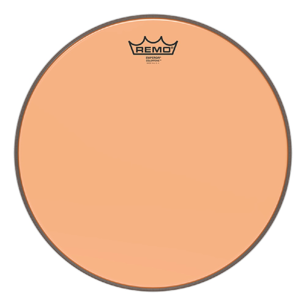 Remo Colortone Emperor 10in Drum Head in Orange