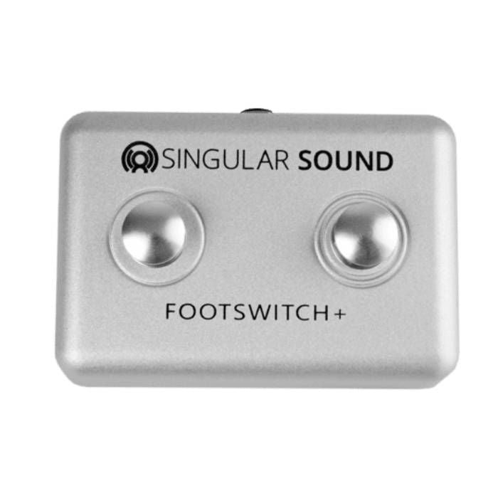 Singular Sound BeatBuddy BBFS effects pedal footswitch for controlling beat patterns and live performance.