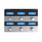 Singular Sound MIDI Maestro effects pedal foot controller with multiple switches and knobs for guitar effects and MIDI control.