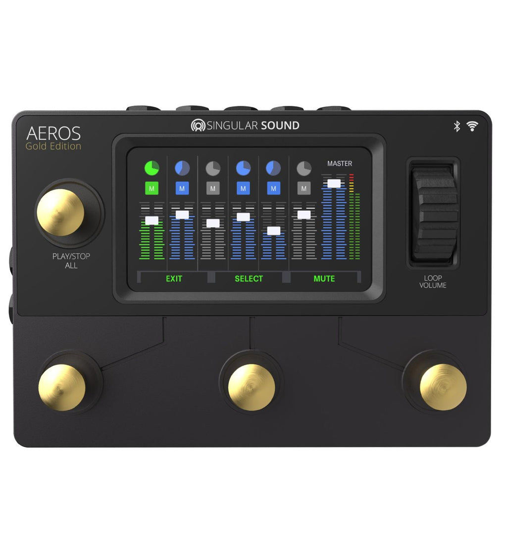 Singular Sound Aeros Gold Edition Looper Pedal