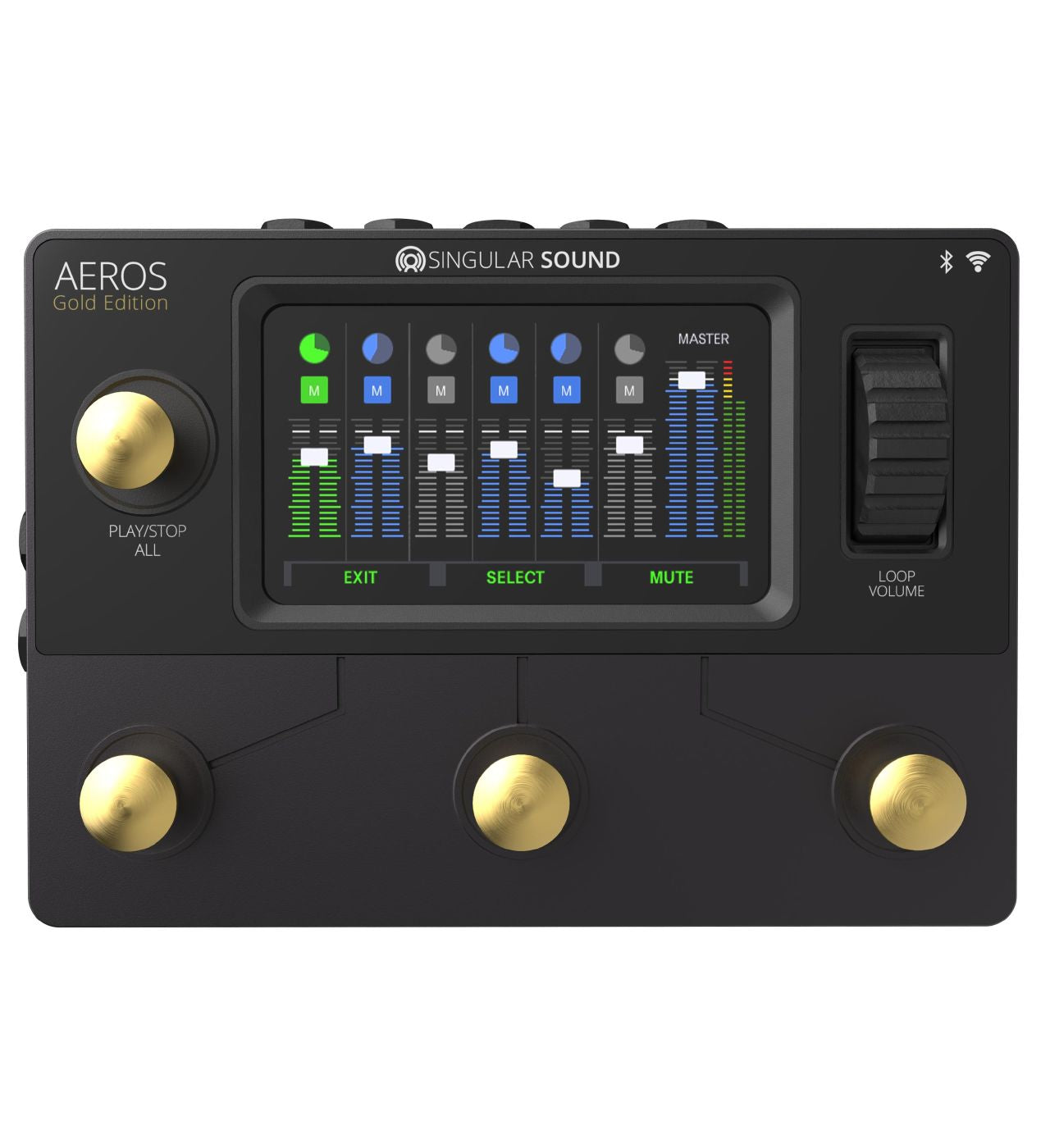 Singular Sound Aeros Gold Edition Looper Pedal