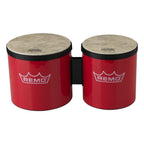 Remo 6 & 7 Pre-Tuned Bongos - Red