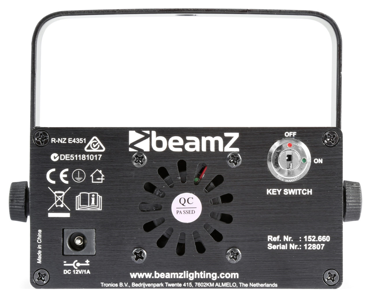 BeamZ Bianca Double Laser 330mW RGB Gobo IRC