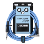 BOSS BIC-10A-BK Instrument Cable 10ft/3m AS Blue